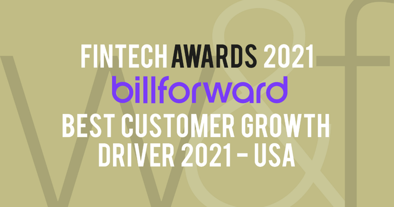 Best Customer Growth Driver USA - Fintech Awards 2021